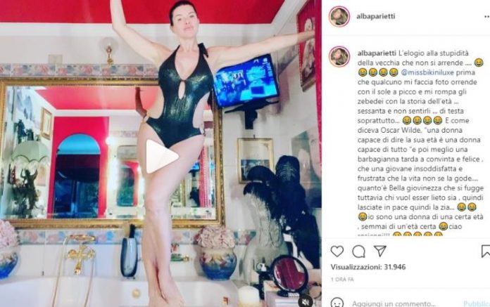 Alba Parietti Sexy E Sensuale Su Instagram A Quasi Anni Pazzesca