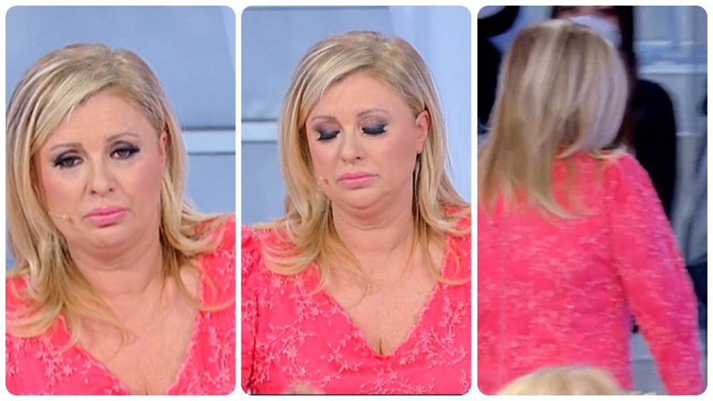 Uomini e Donne, le lacrime di Tina Cipollari